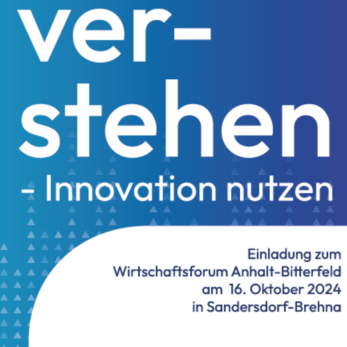 wirtschaftsforum anhalt bitterfeld 2024 einladung 2